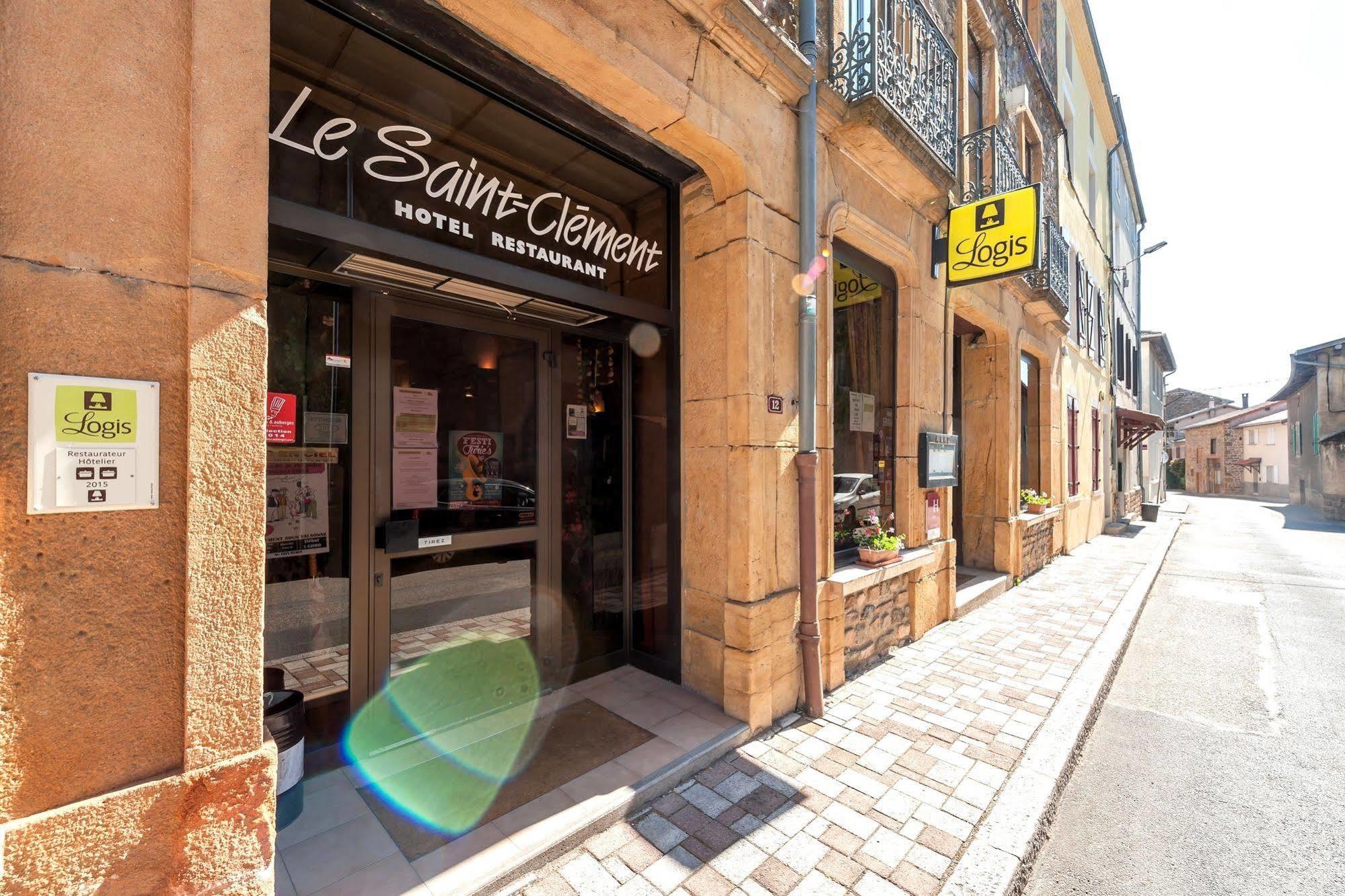 Hôtel Restaurant Le Saint Clément Extérieur photo